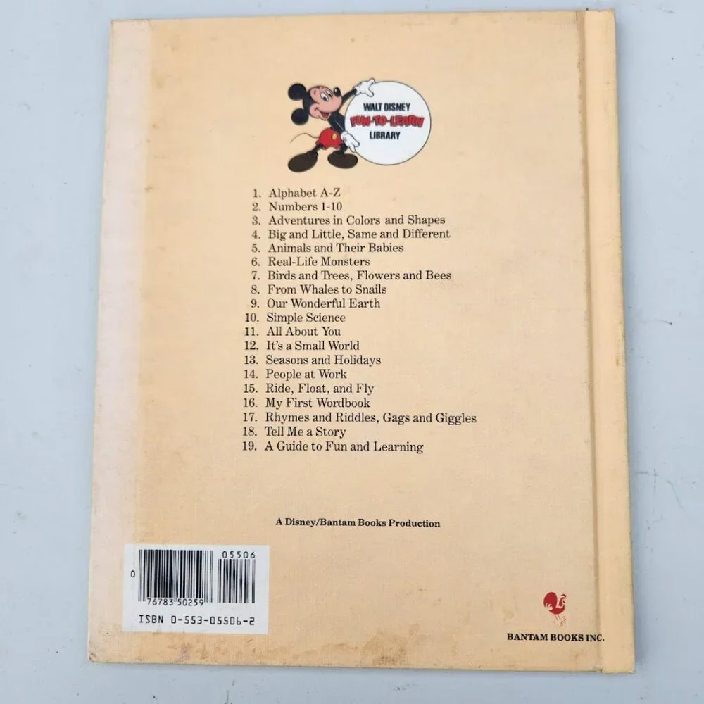 Disney vintage book